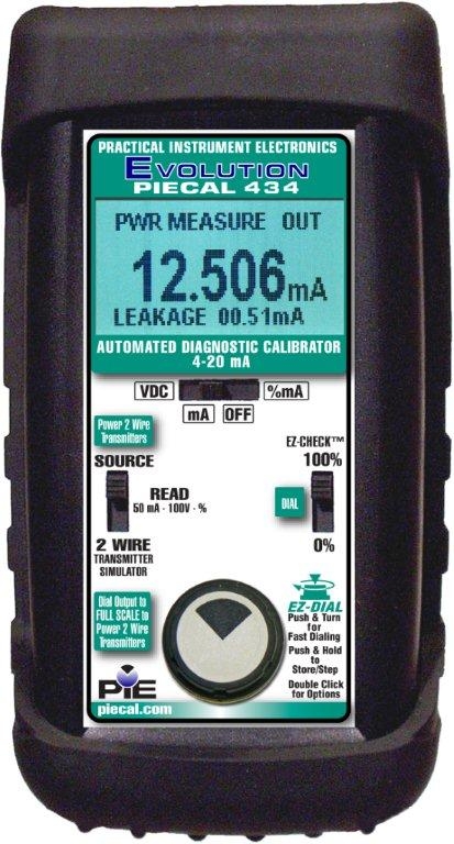 PIE 434 High Accuracy Milliamp Loop Diagnostic Calibrator